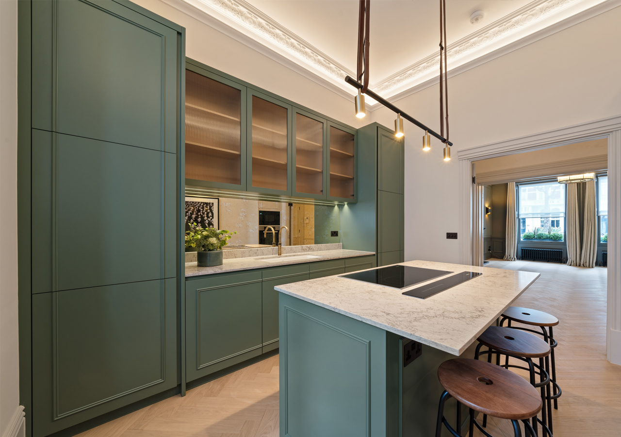 Luxe projects london FP1 full Queens kitchen